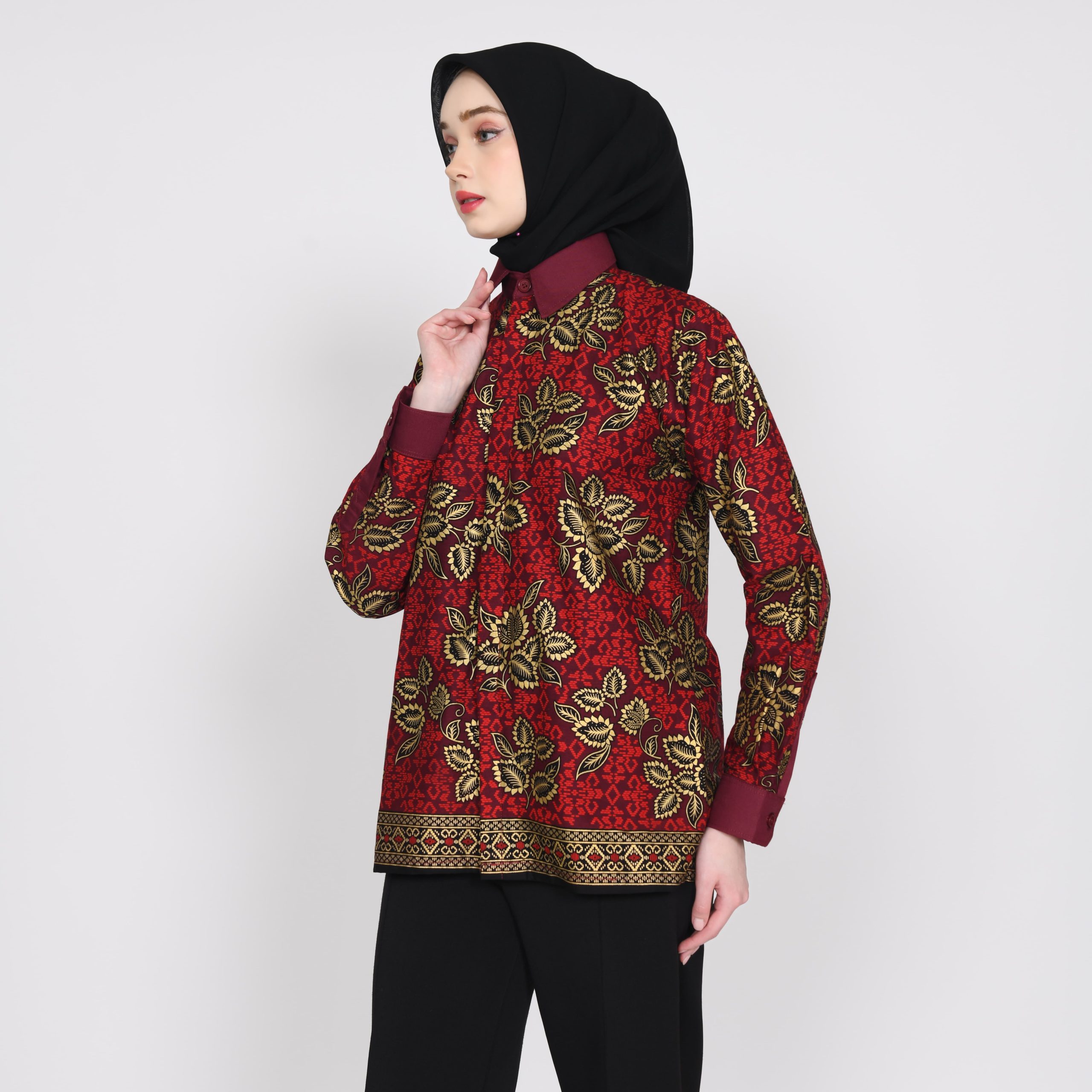 blouse batik wanita